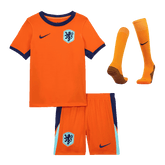 Niederlande Heimtrikotset EURO 2024 Kinder (Trikot + Shorts + Socken)